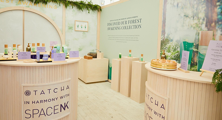 Tatcha experiential marketing campaign