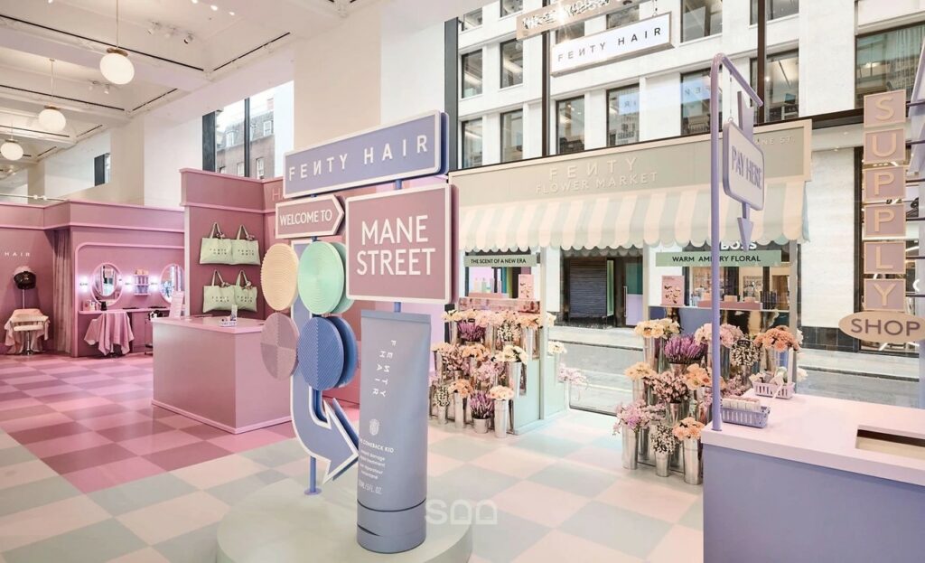 Fenty Beauty by Rihanna’s Fenty Hair Interactive Pop-Up at Selfridges