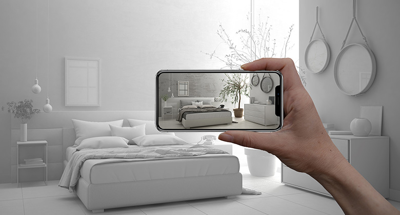 AR technology uses in furniture industry