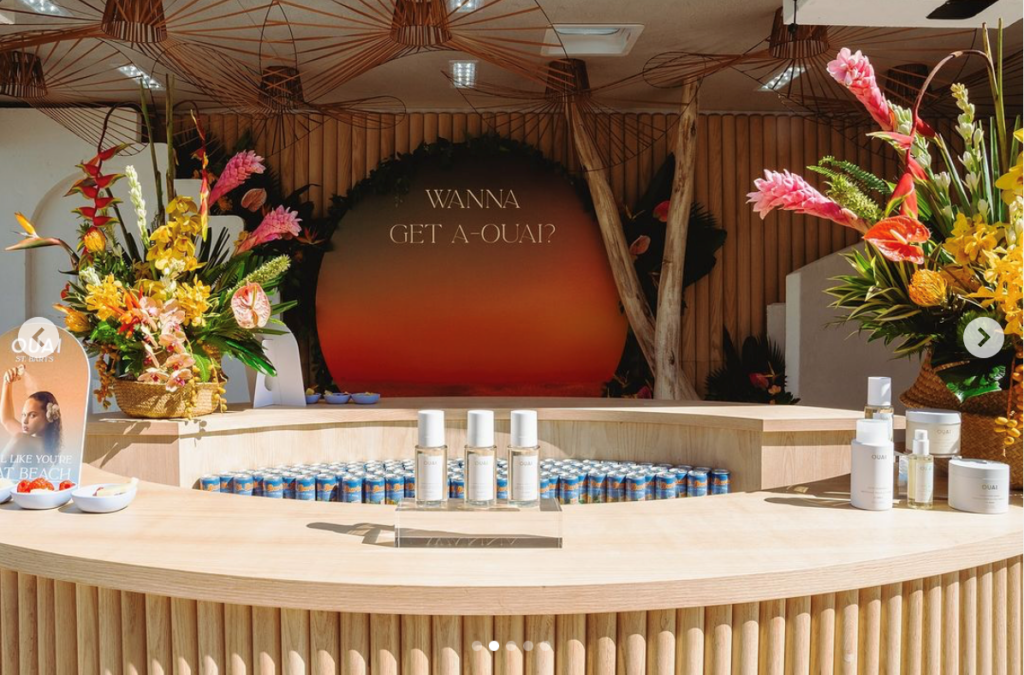 OUAI St. Barts Beach Bar Pop-Up