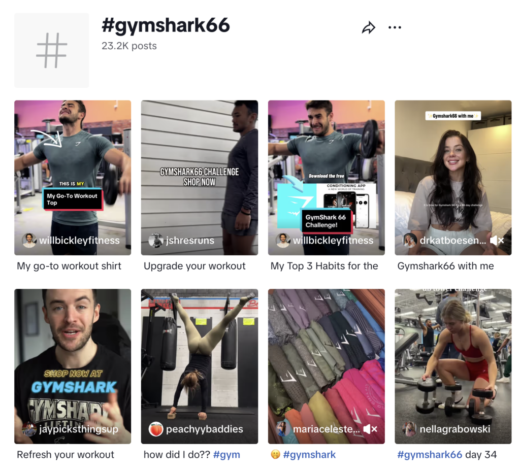 Gymshark - Turning TikTok into a Sales Machine