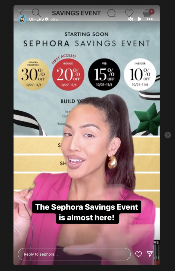 Sephora - Seamlessly Blending E-commerce and Instagram